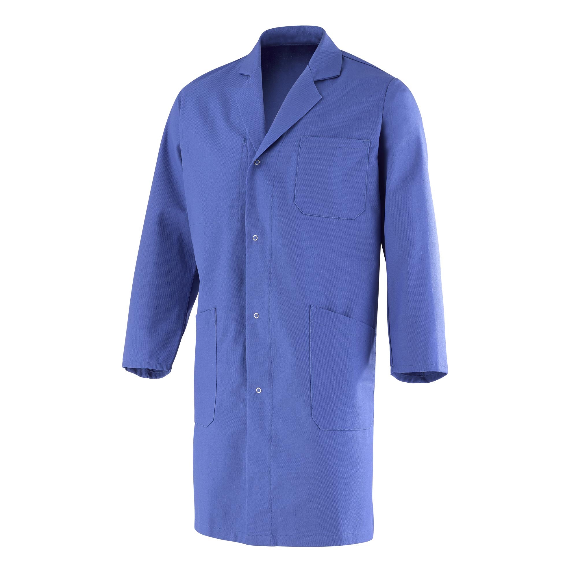 Blouse à grippers ESSENTIELS 240 Blanc Industrie de la marque Cepovett Safety - Photo 3/4