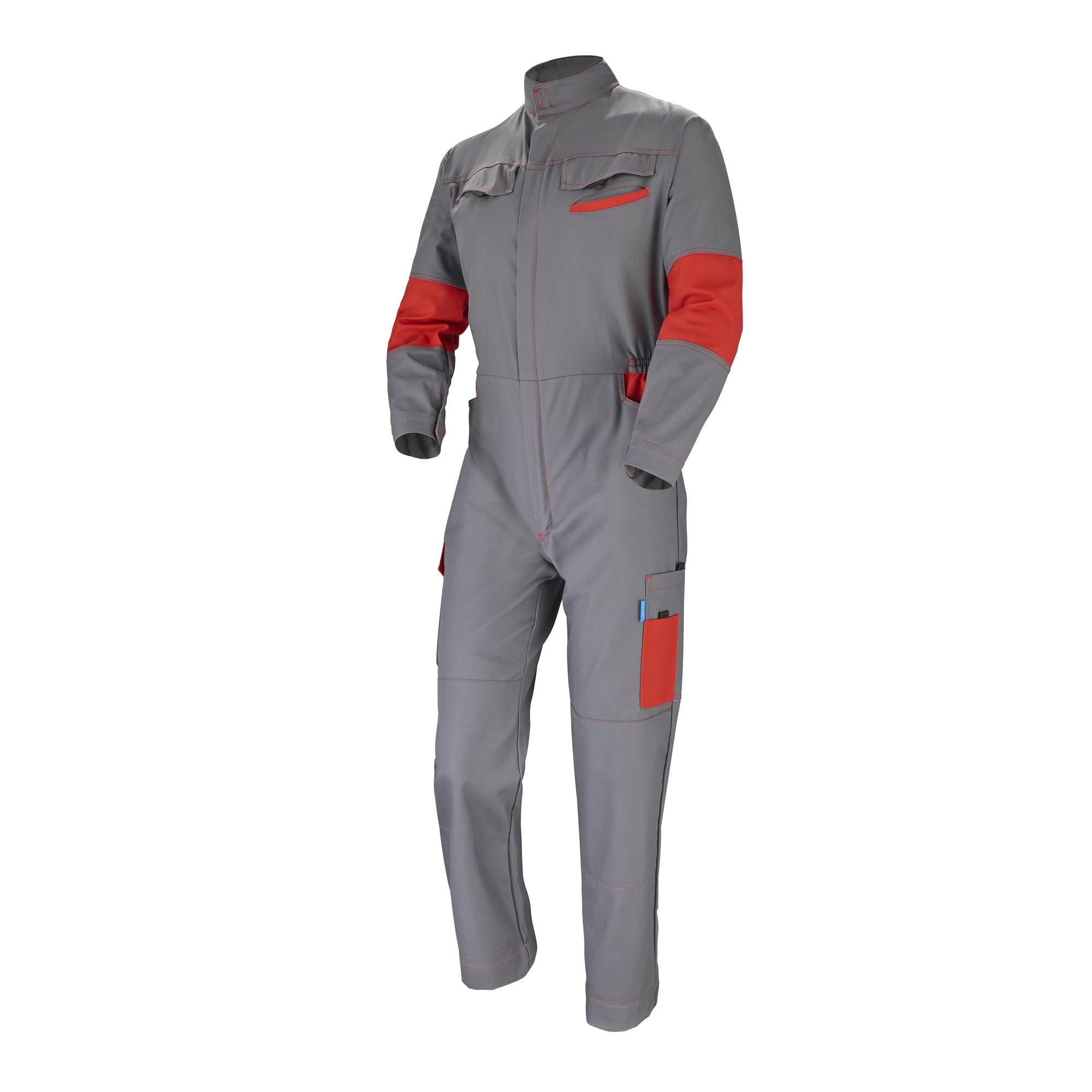 Combinaison 1 zip FACITY Gris Charcoal / Noir Industrie de la marque Cepovett Safety - Photo 3/4