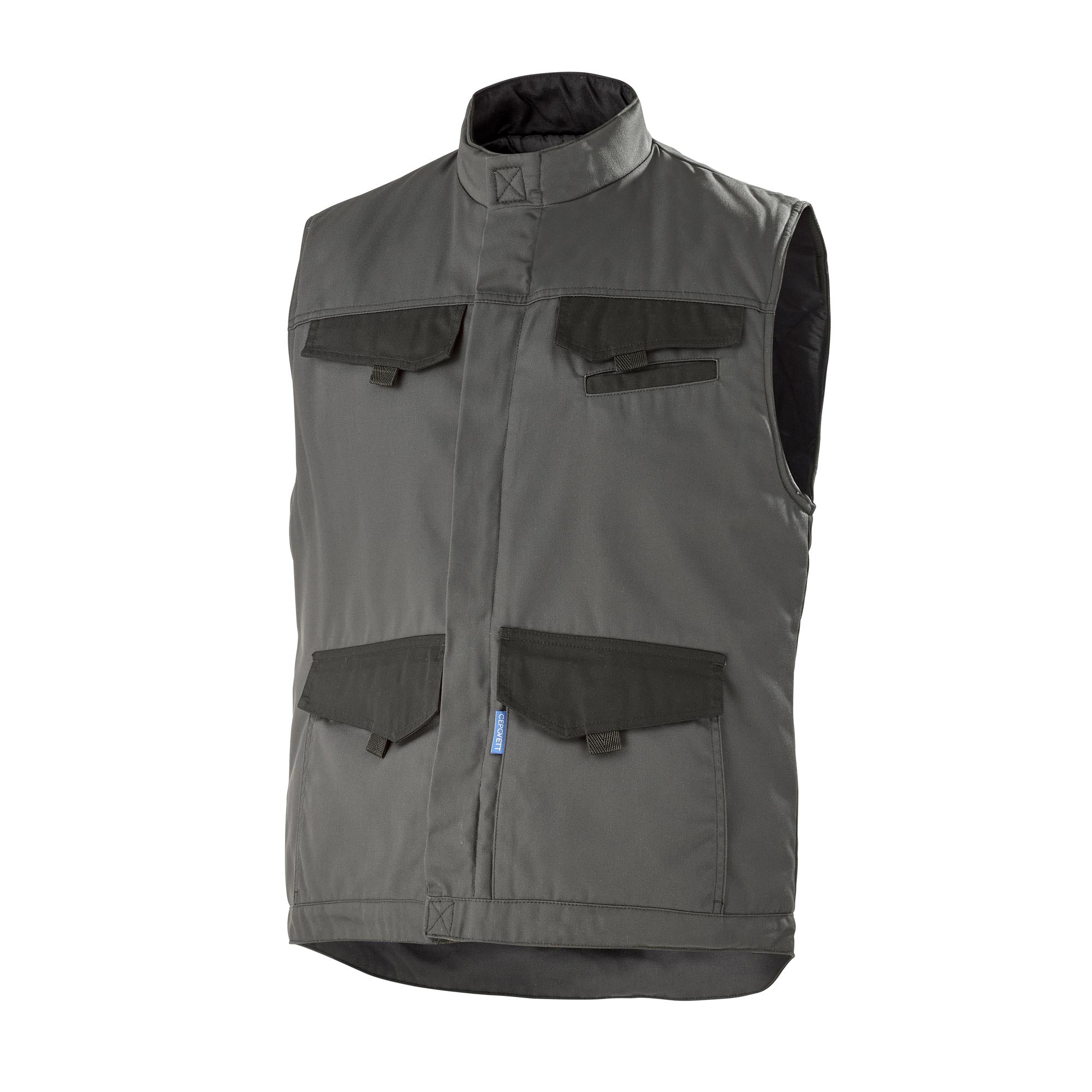 Gilet matelassé FACITY Gris Charcoal / Noir Industrie de la marque Cepovett Safety - Photo 3/4