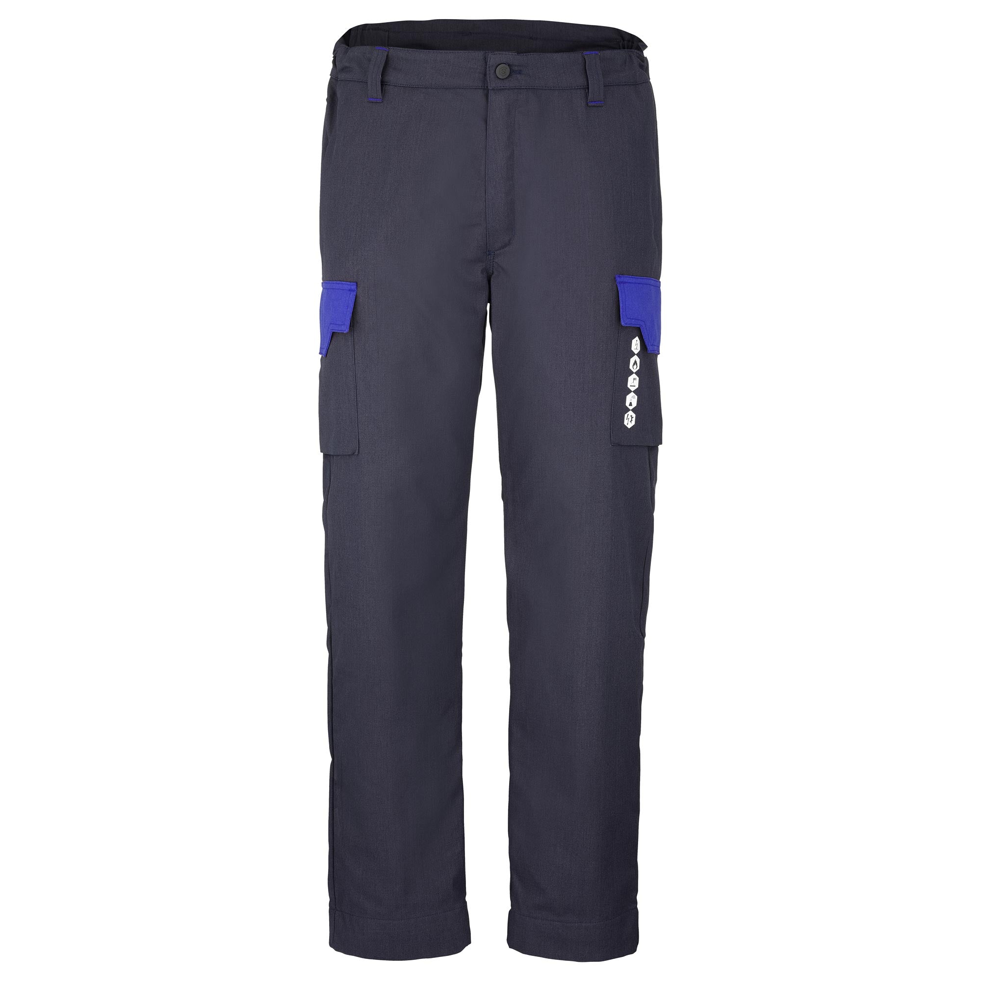 Pantalon FLASH TECH Dark Blue / Bleu Royal Multirisques de la marque Cepovett Safety - Photo 3/4