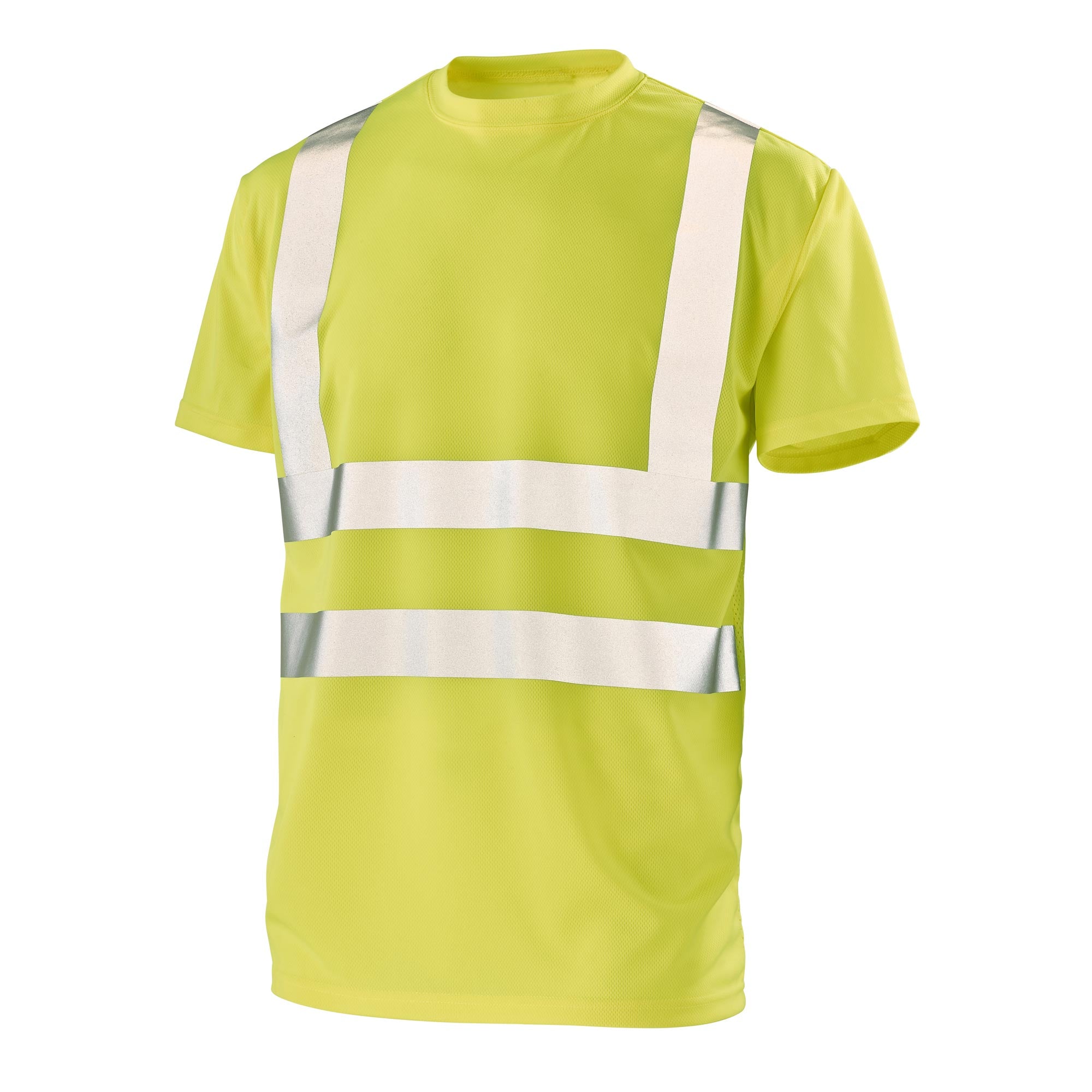Tee-shirt manches courtes FLUO BASE 2 Orange Fluo Haute Visibilité de la marque Cepovett Safety - Photo 3/4