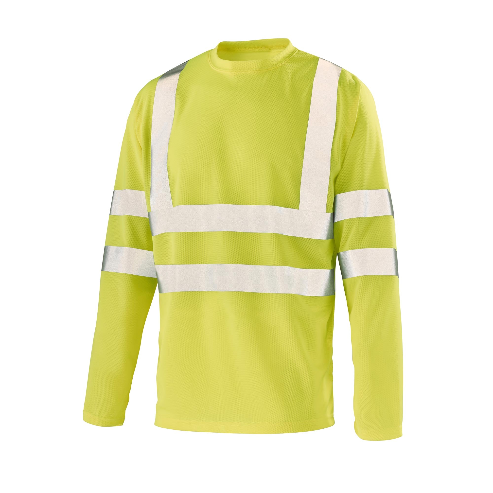 Tee-shirt manches longues FLUO BASE 2 Orange Fluo Haute Visibilité de la marque Cepovett Safety - Photo 3/4