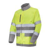 Blouson FLUO BASE XP Jaune Fluo / Gris Acier Haute Visibilité de la marque Cepovett Safety - Photo 3/4