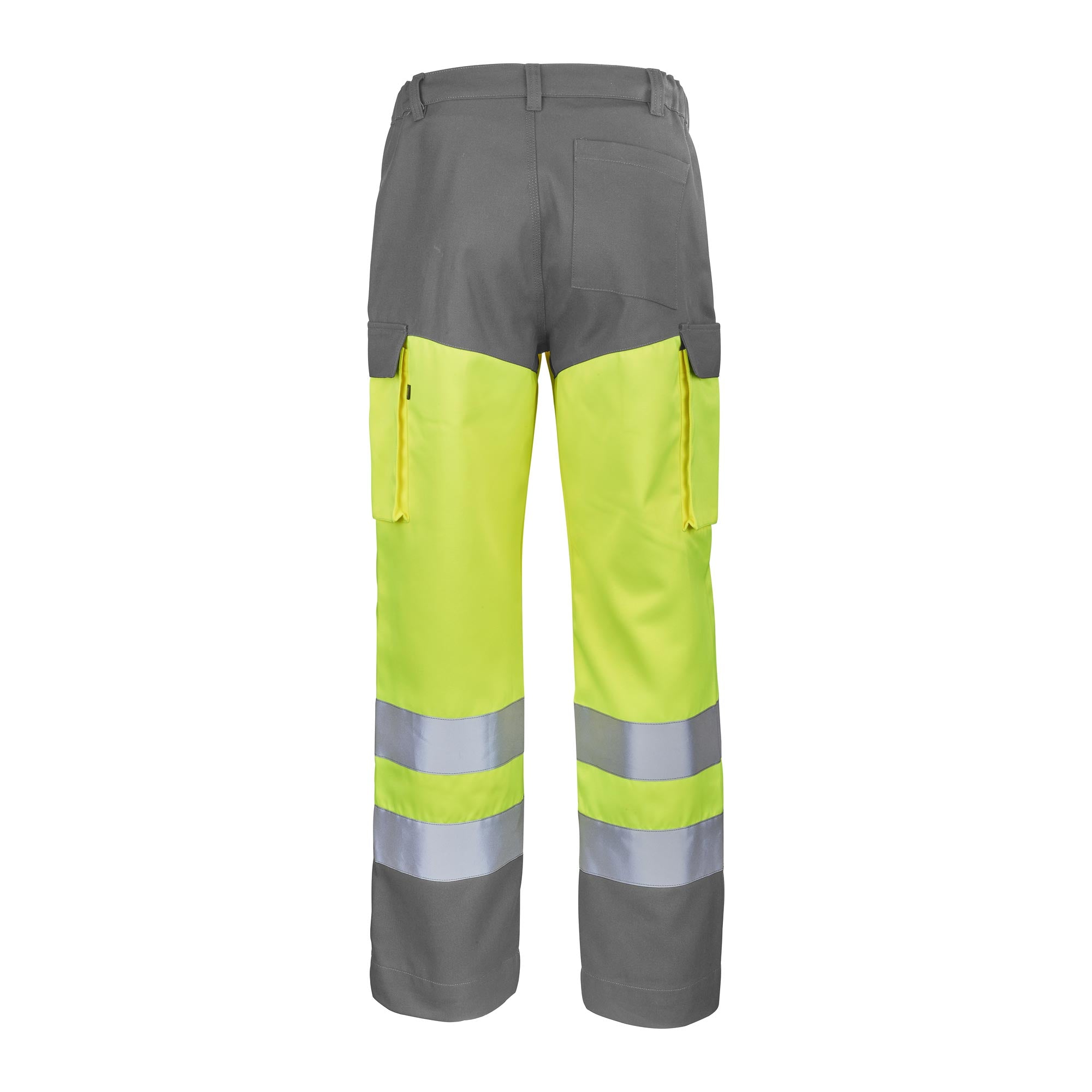 Pantalon FLUO BASE XP Orange Fluo / Bleu Bugatti Haute Visibilité de la marque Cepovett Safety - Photo 3/4