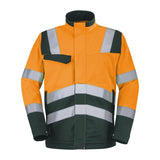 Blouson FLUO SAFE XP Orange Fluo / Vert US Haute Visibilité de la marque Cepovett Safety - Photo face