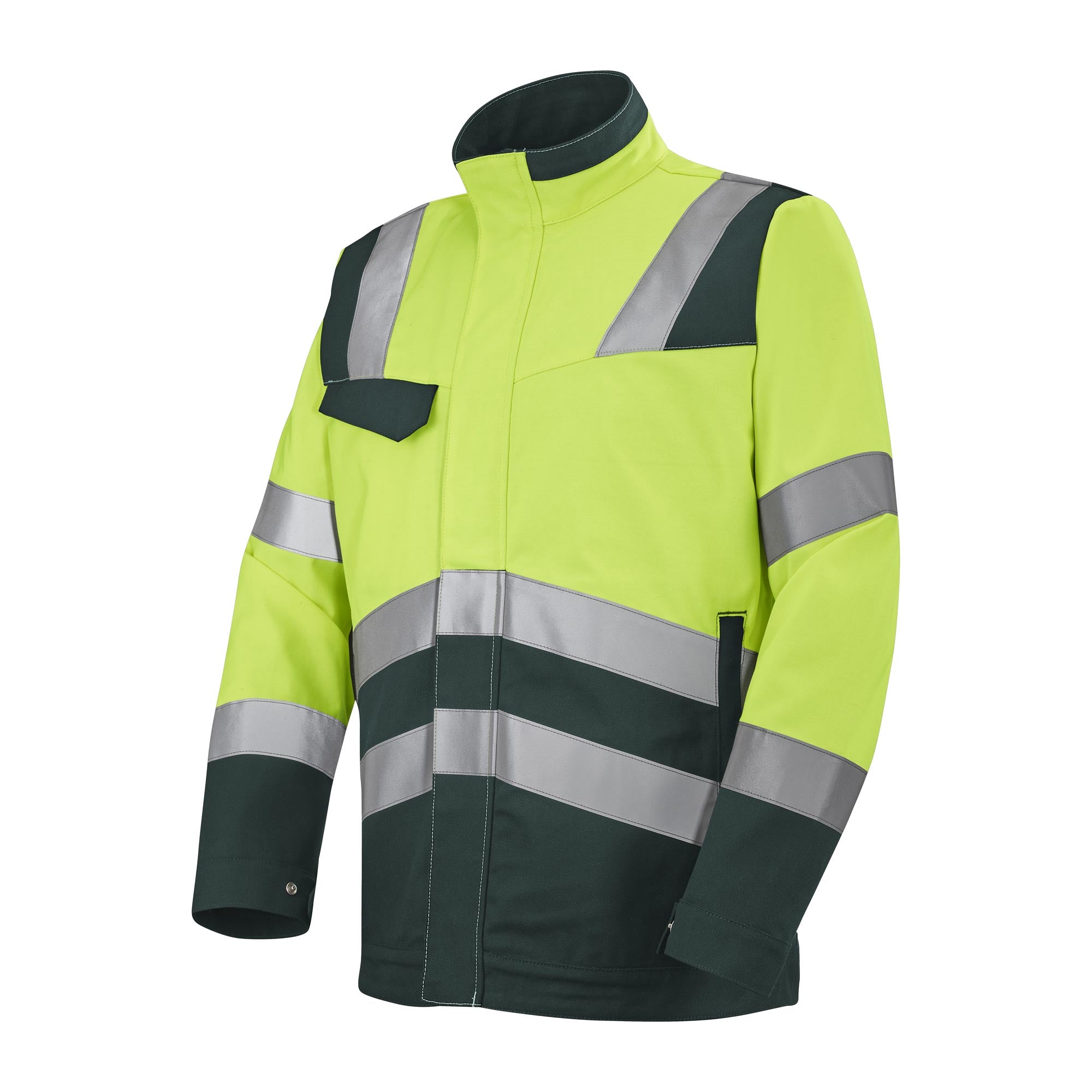 Blouson FLUO SAFE XP Jaune Fluo / Vert US Haute Visibilité de la marque Cepovett Safety - Photo 3/4