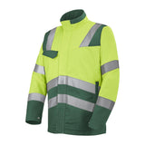 Blouson FLUO SAFE XP Jaune Fluo / Vert Amazonie Haute Visibilité de la marque Cepovett Safety - Photo 3/4