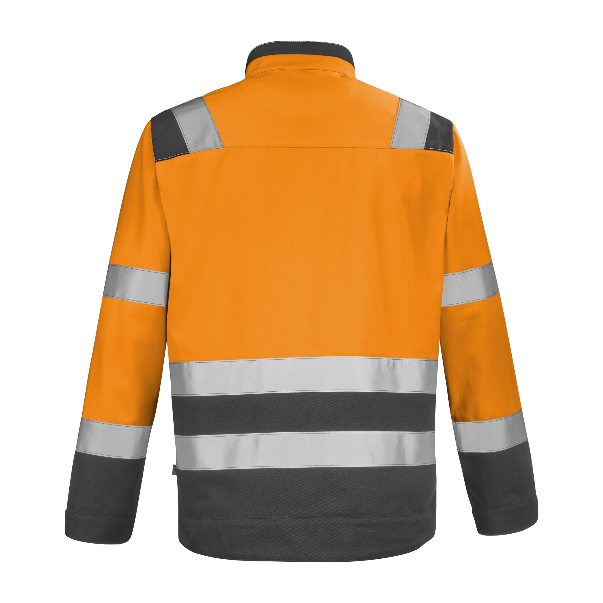 Blouson FLUO SAFE XP Orange Fluo / Gris Charcoal Haute Visibilité de la marque Cepovett Safety - Photo dos