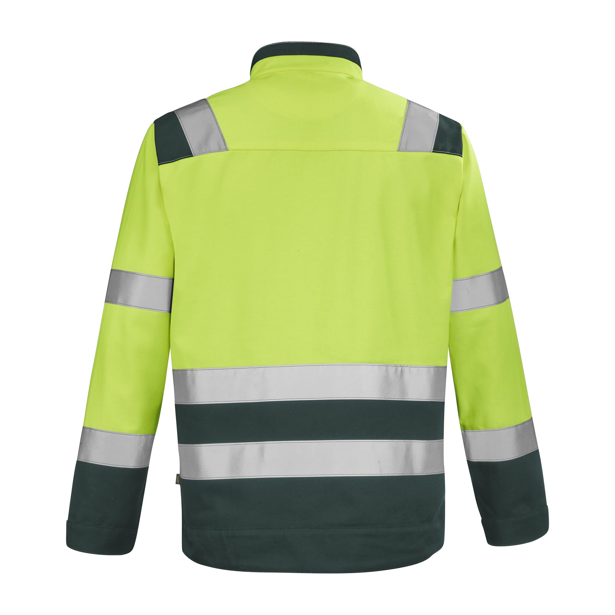 Blouson FLUO SAFE XP Jaune Fluo / Vert US Haute Visibilité de la marque Cepovett Safety - Photo dos