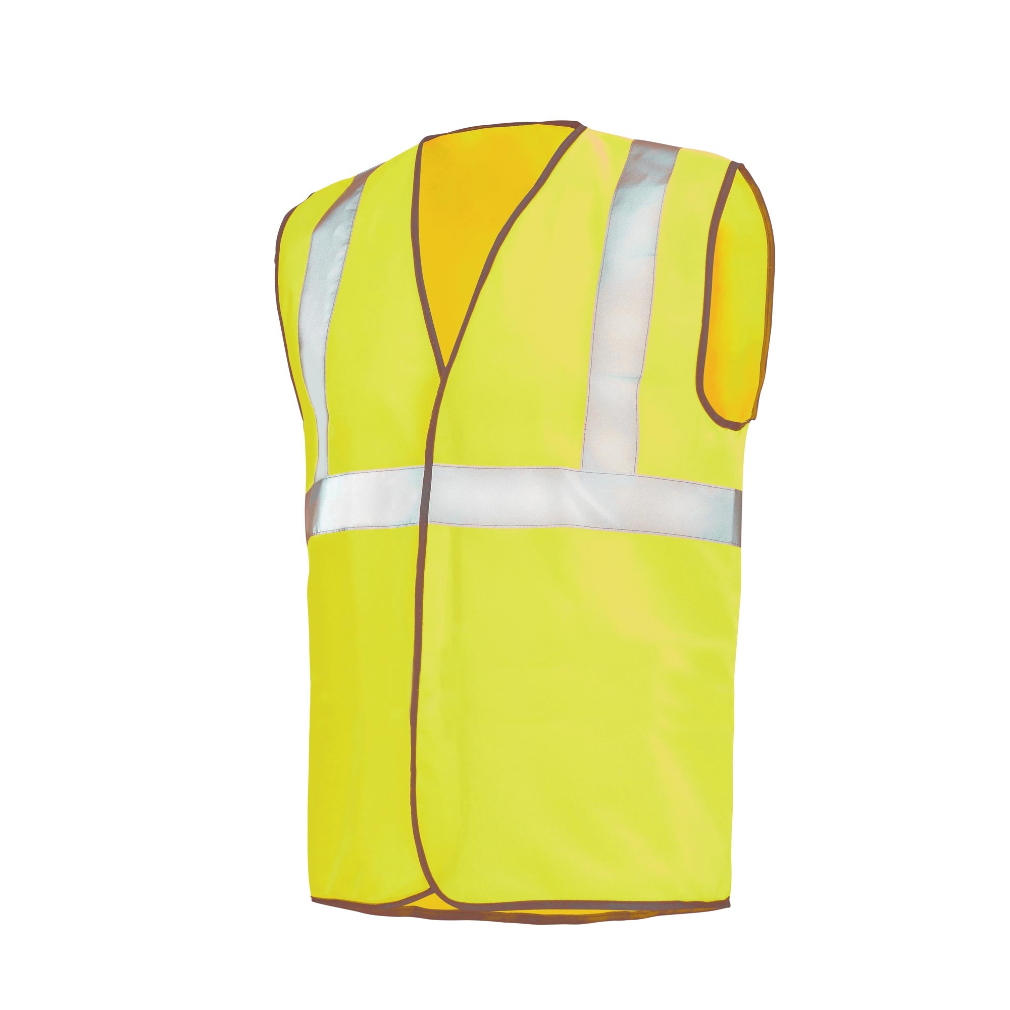 Gilet baudrier FLUO SAFE Jaune Fluo Haute Visibilité de la marque Cepovett Safety - Photo 3/4