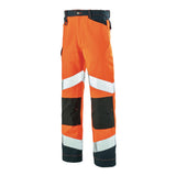 Pantalon FLUO TECH Jaune Fluo / Vert Amazonie Haute Visibilité de la marque Cepovett Safety - Photo 3/4