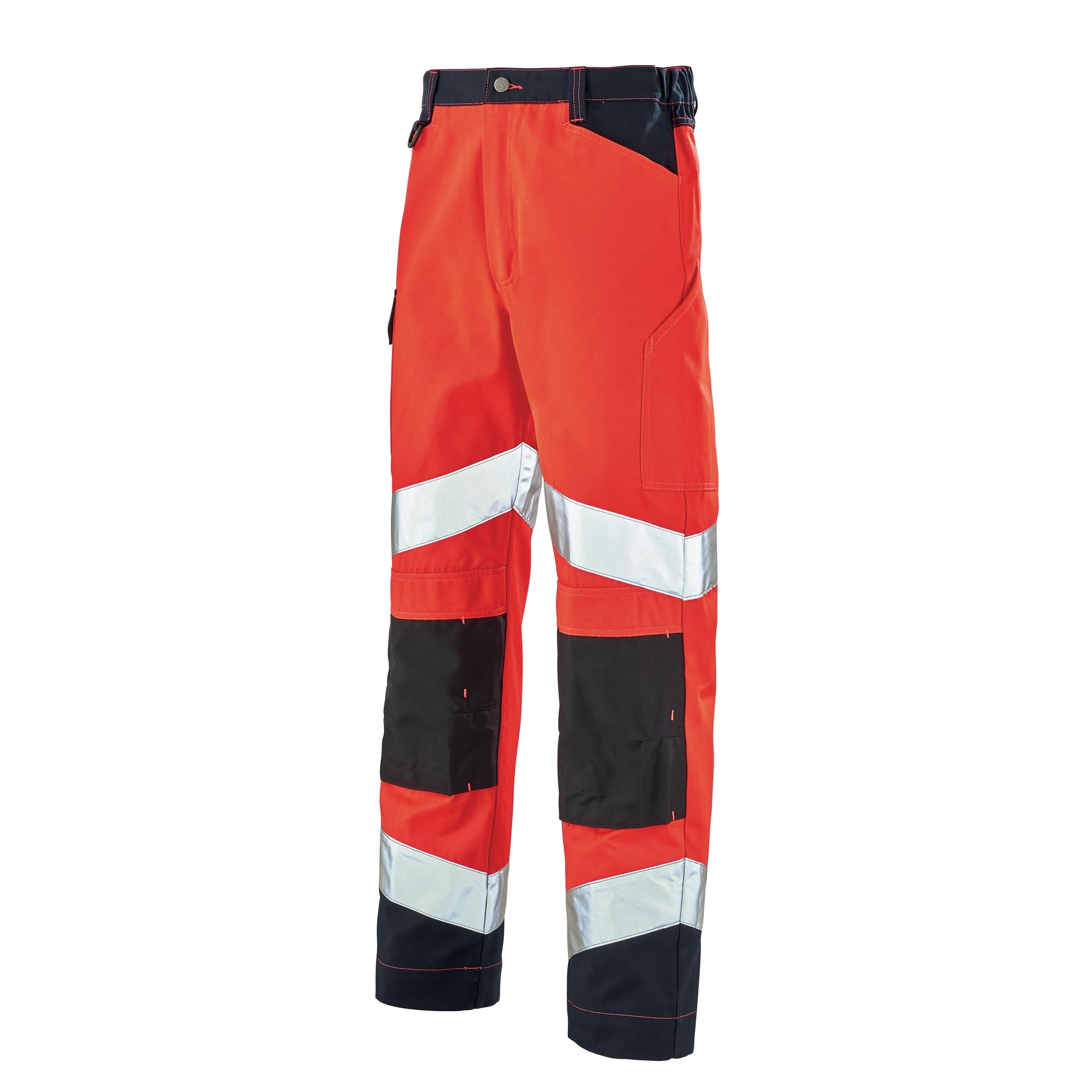Pantalon FLUO TECH Jaune Fluo / Vert Amazonie Haute Visibilité de la marque Cepovett Safety - Photo 3/4