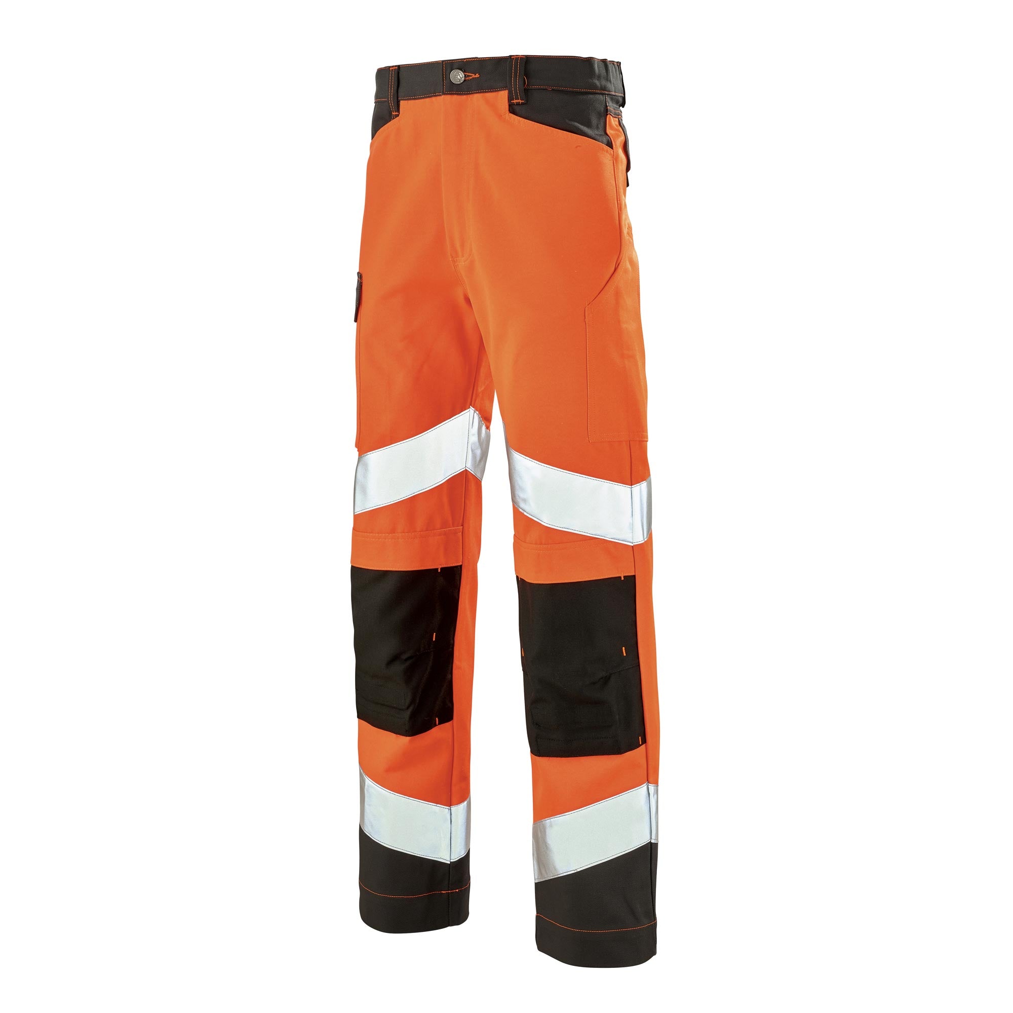 Pantalon FLUO TECH Jaune Fluo / Vert Amazonie Haute Visibilité de la marque Cepovett Safety - Photo 3/4