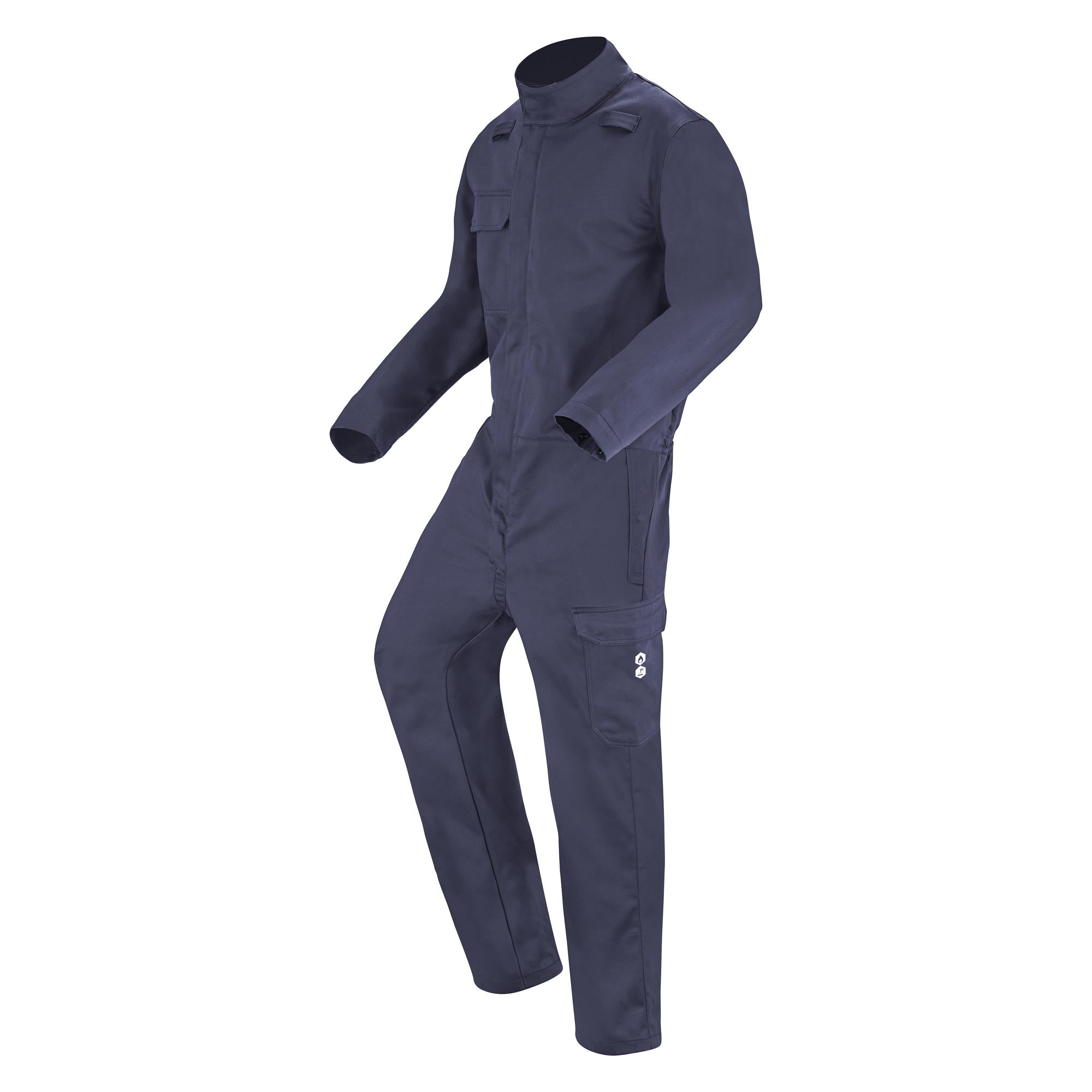 Combinaison homme FR Bleu Marine Chaleur et Flammes de la marque Cepovett Safety - Photo 3/4