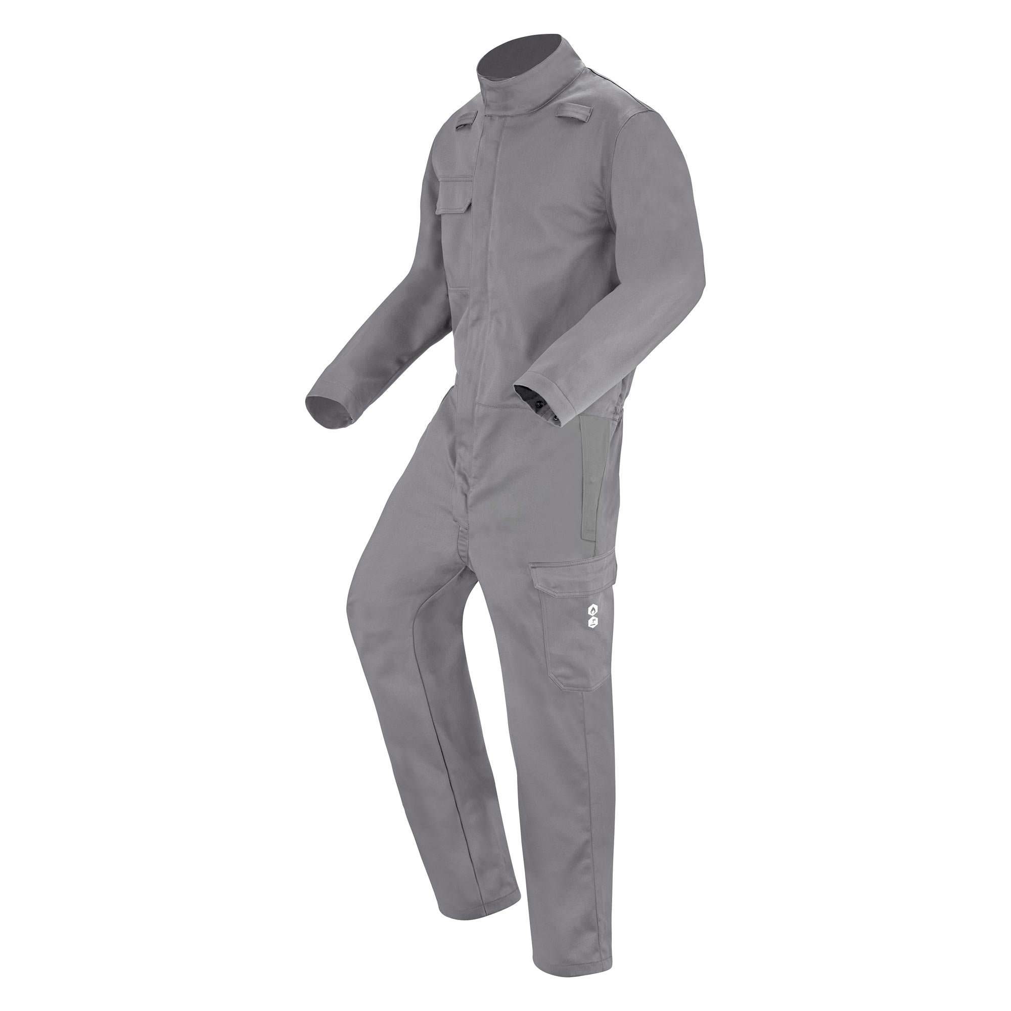 Combinaison homme FR Gris Acier Chaleur et Flammes de la marque Cepovett Safety - Photo 3/4