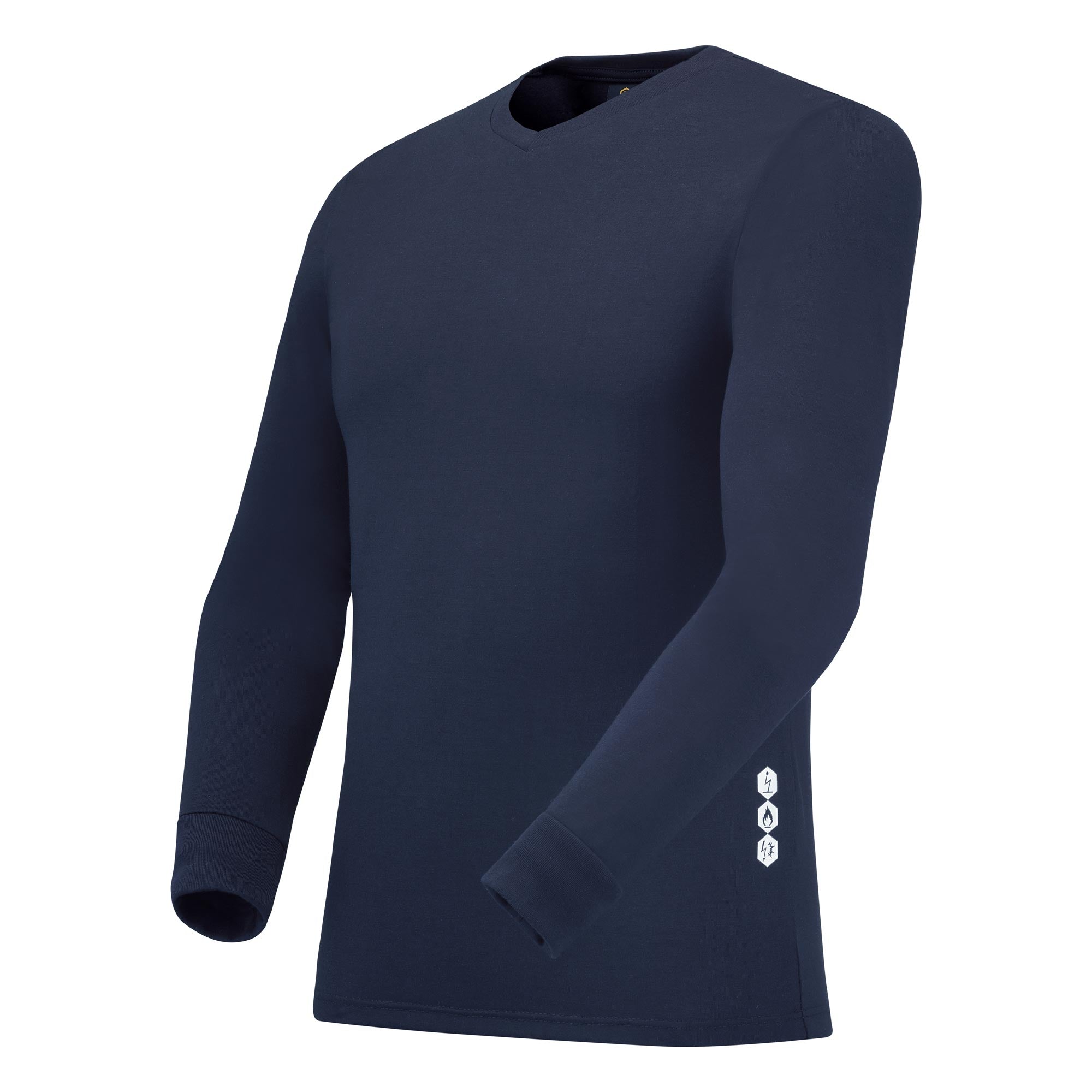 Tee-shirt FR Bleu Marine Multirisques de la marque Cepovett Safety - Photo 3/4