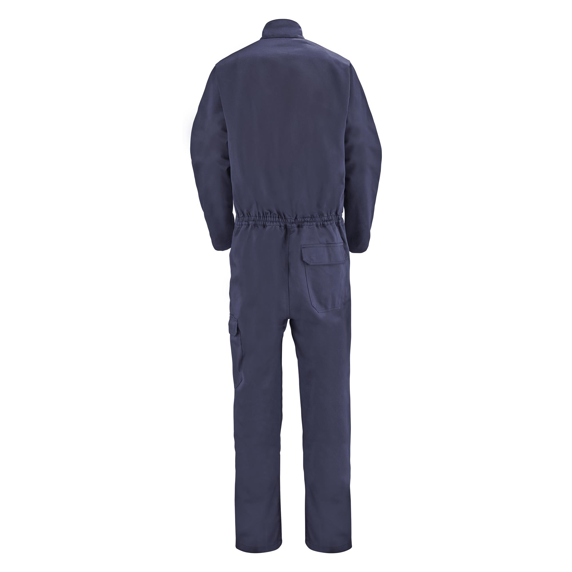 Combinaison homme FR Bleu Marine Chaleur et Flammes de la marque Cepovett Safety - Photo dos