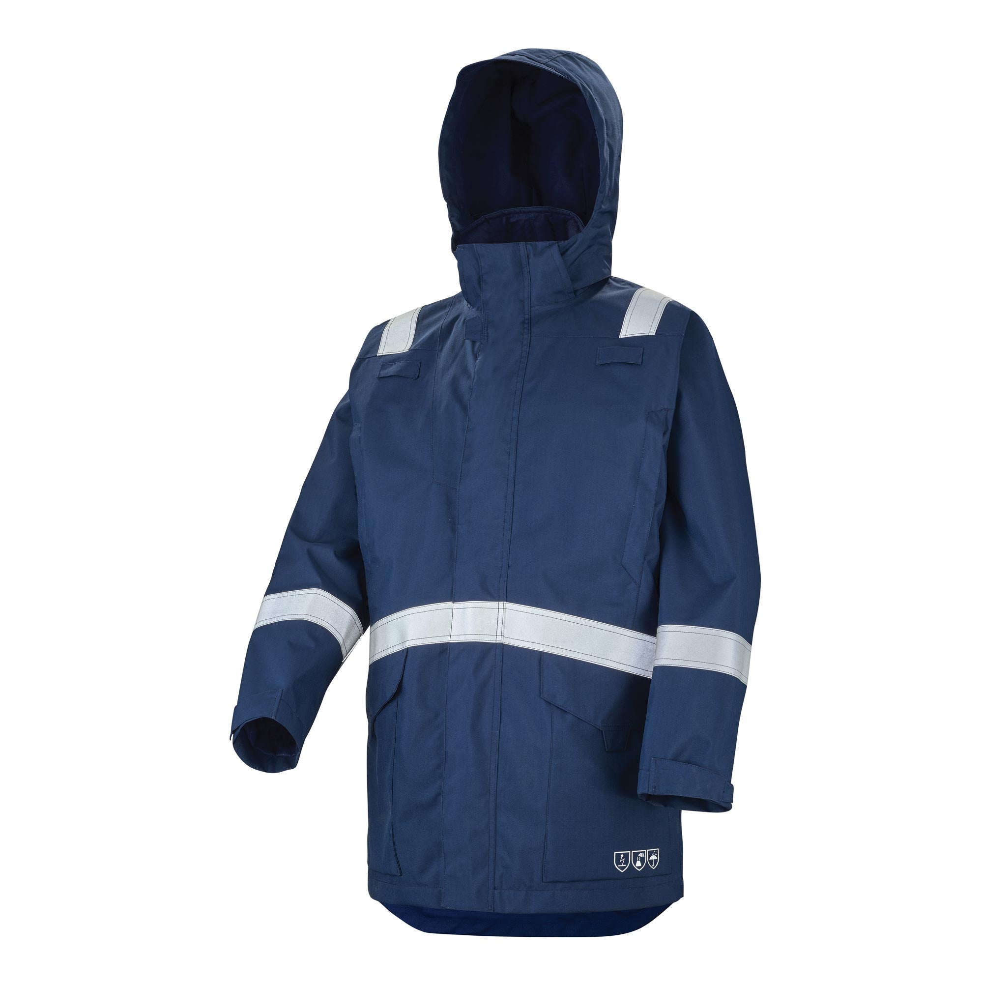 Parka INTEMPERIES ACCESS Navy Multirisques de la marque Cepovett Safety - Photo 3/4