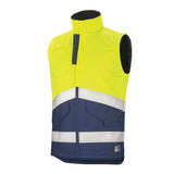 Gilet intérieur INTEMPERIES ACCESS Jaune Fluo / Bleu Marine Multirisques de la marque Cepovett Safety - Photo 3/4