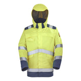 Parka IONE Orange Fluo / Navy Multirisques de la marque Cepovett Safety - Photo 3/4