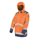 Parka IONE Orange Fluo / Navy Multirisques de la marque Cepovett Safety - Photo 3/4
