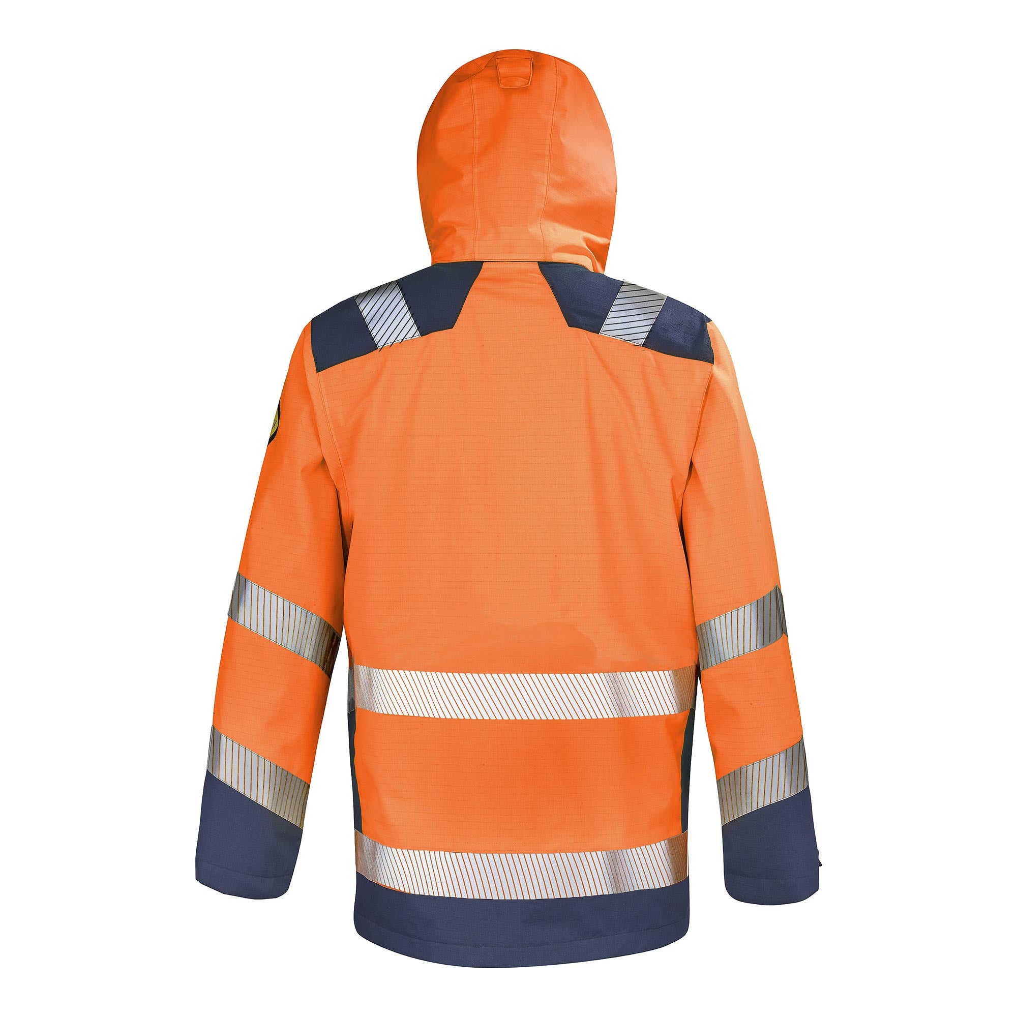 Parka IONE Orange Fluo / Navy Multirisques de la marque Cepovett Safety - Photo 3/4