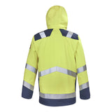 Parka IONE Orange Fluo / Navy Multirisques de la marque Cepovett Safety - Photo 3/4