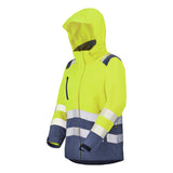 Parka IRMA Jaune Fluo / Bleu Marine Haute Visibilité de la marque Cepovett Safety - Photo 3/4