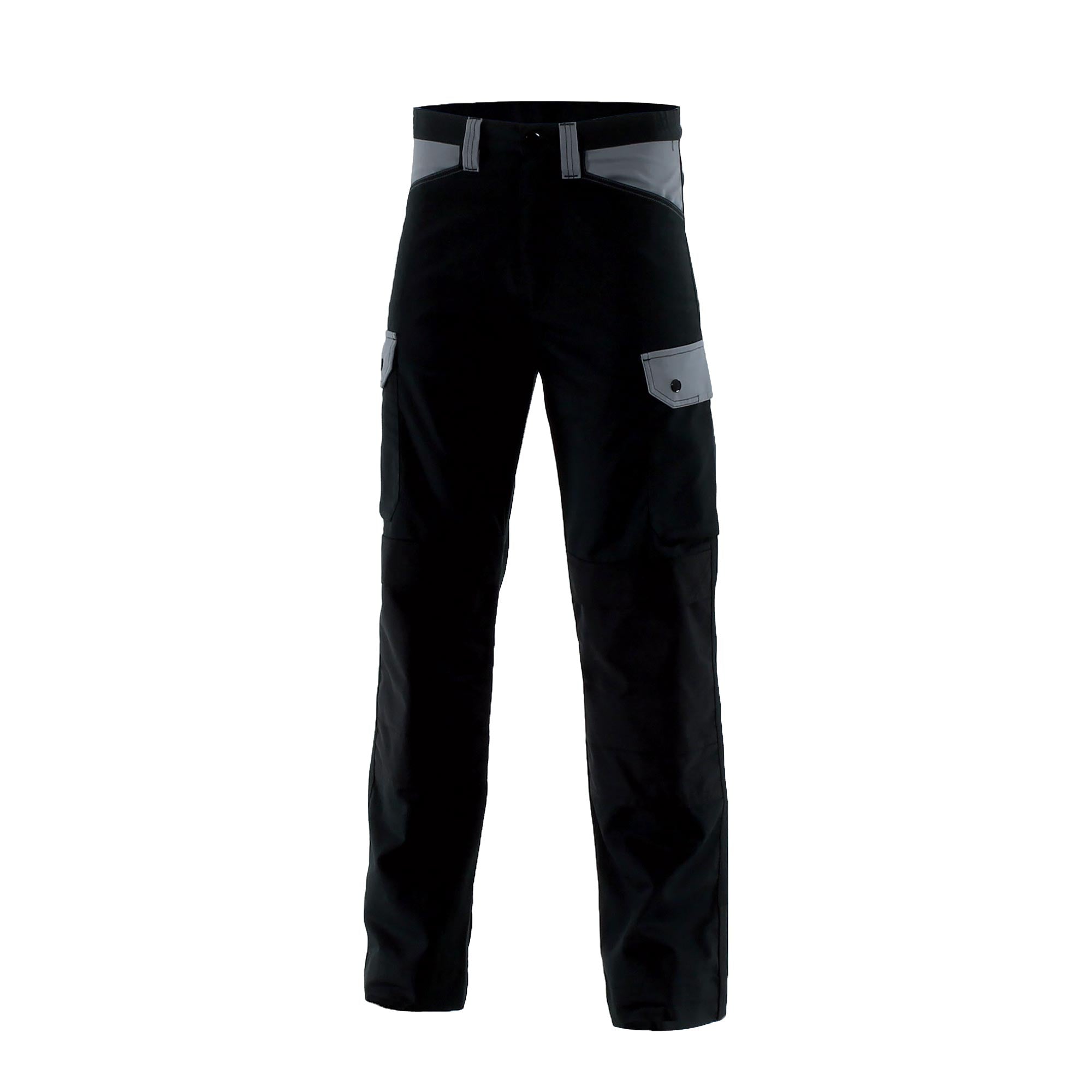 Pantalon KARGO PRO LIGHT Gris Graphite / Noir Artisan BTP de la marque Cepovett Safety - Photo 3/4