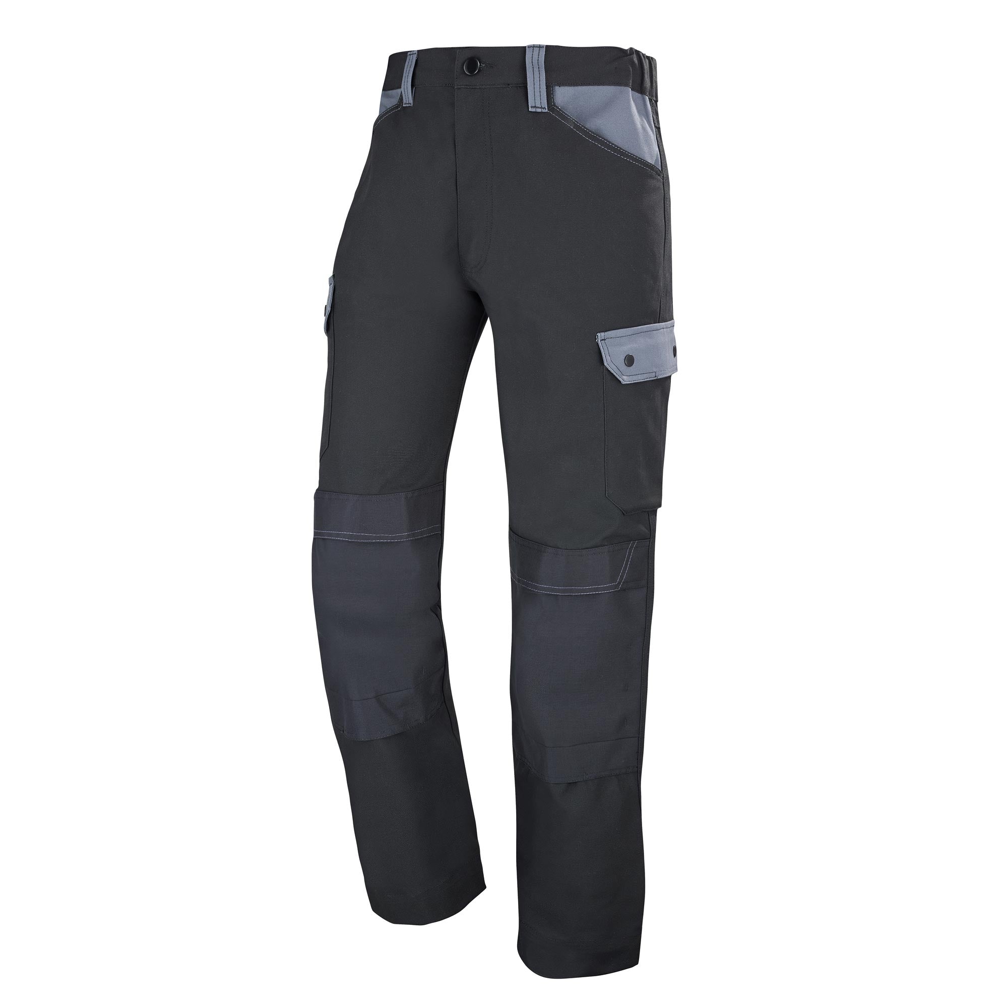 Pantalon KARGO PRO Gris Convoy / Noir Artisan BTP de la marque Cepovett Safety - Photo 3/4