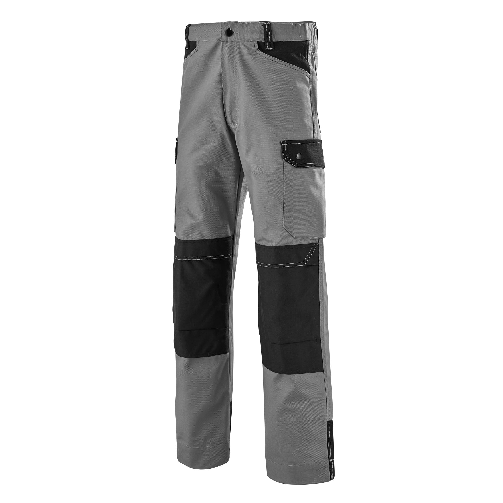 Pantalon KARGO PRO Gris Convoy / Noir Artisan BTP de la marque Cepovett Safety - Photo 3/4
