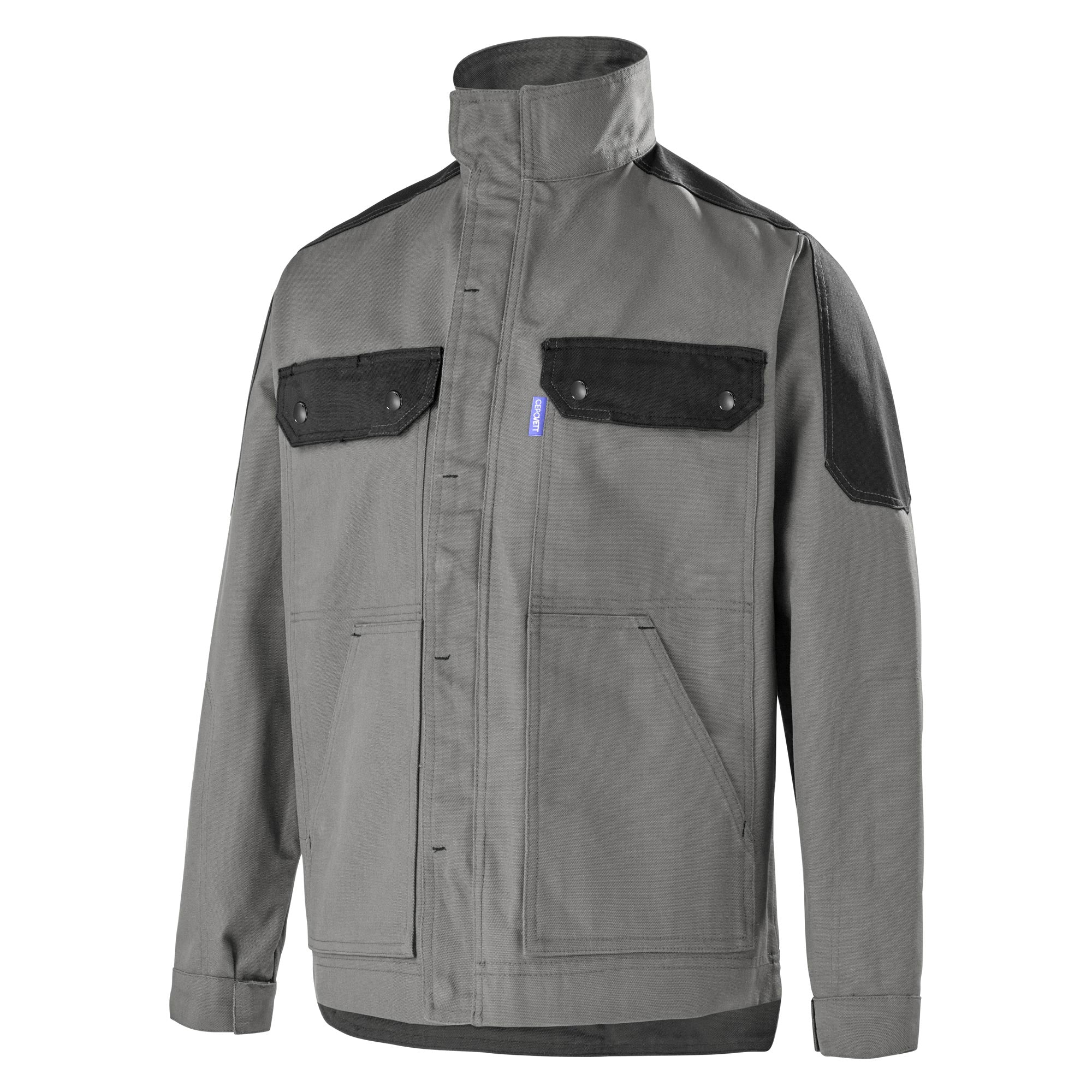 Blouson KARGO PRO Gris Convoy / Noir Artisan BTP de la marque Cepovett Safety - Photo 3/4