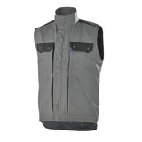 Gilet doublé polaire KARGO PRO Gris Convoy / Noir Artisan BTP de la marque Cepovett Safety - Photo 3/4