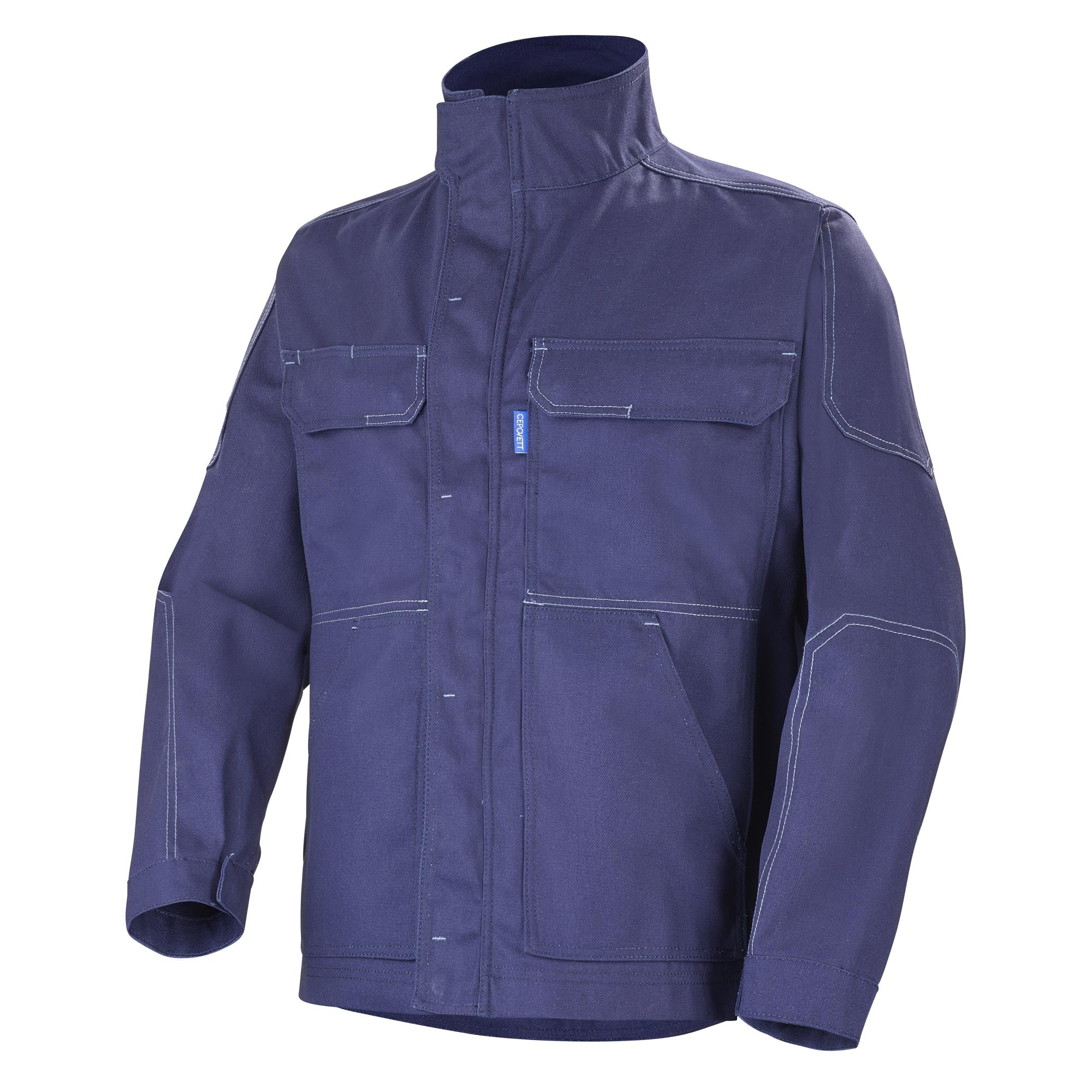 Blouson KARGO Navy Artisan BTP de la marque Cepovett Safety - Photo 3/4