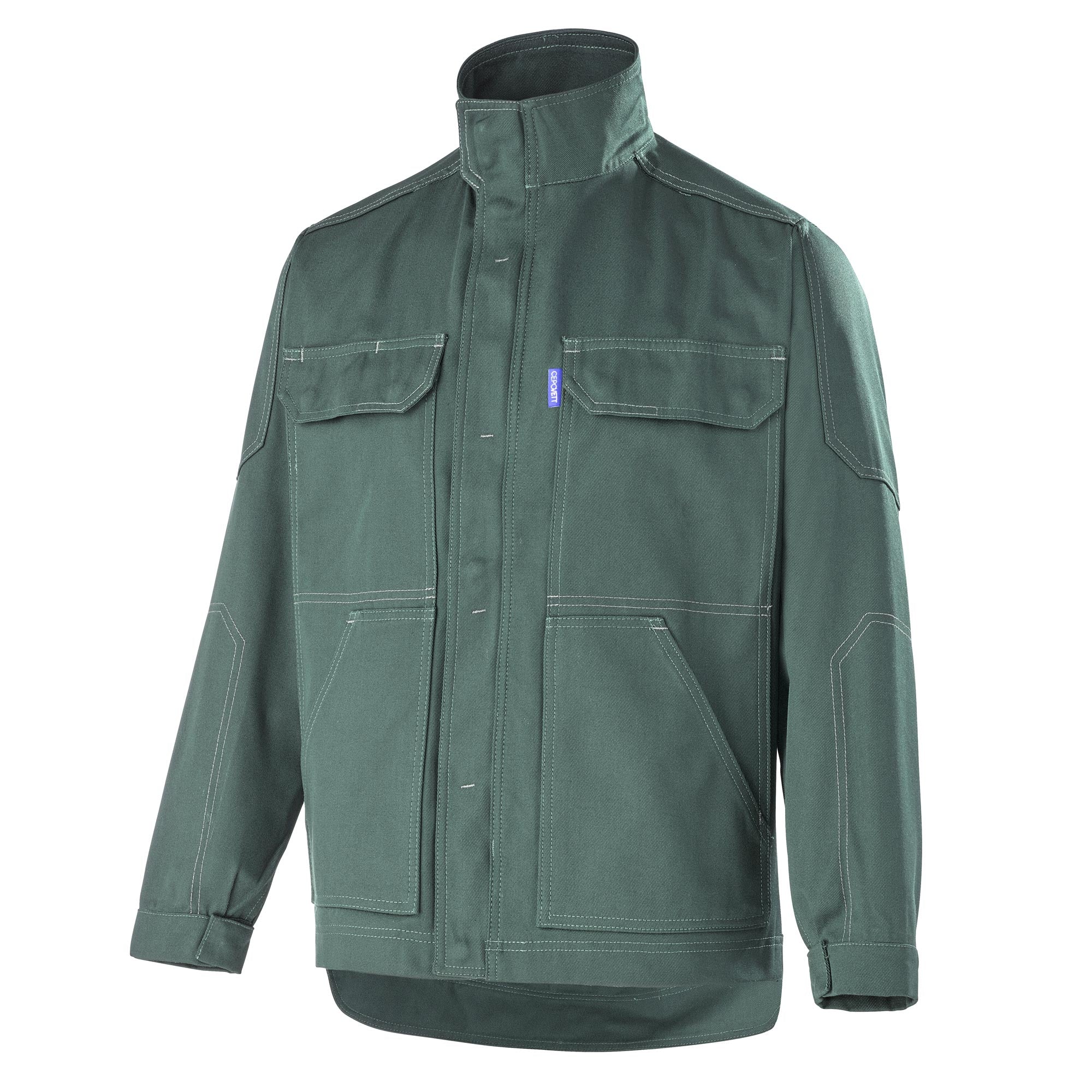 Blouson KARGO Vert US Artisan BTP de la marque Cepovett Safety - Photo 3/4