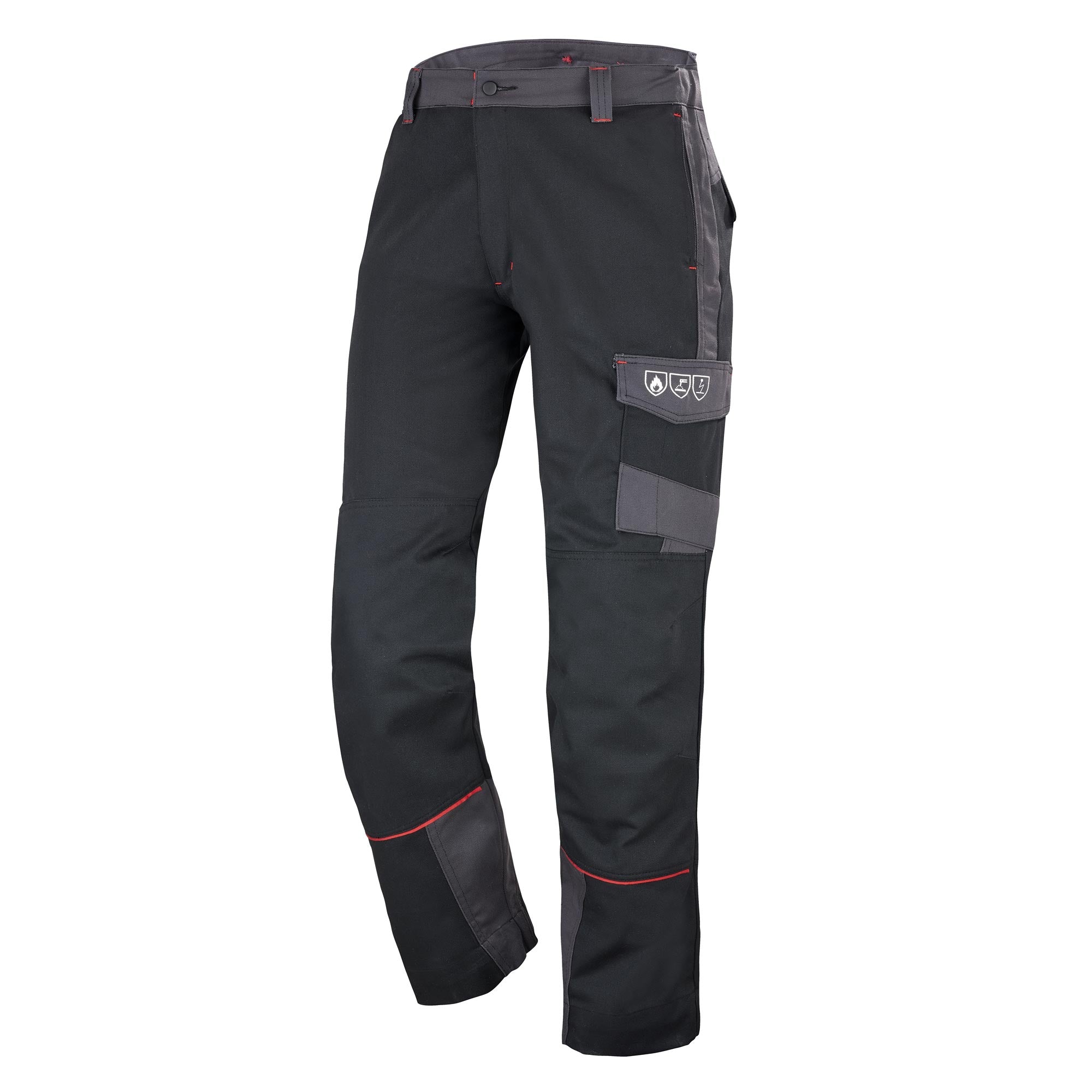 Pantalon KONEKT 1 Noir / Gris Charcoal Chaleur et Flammes de la marque Cepovett Safety - Photo 3/4