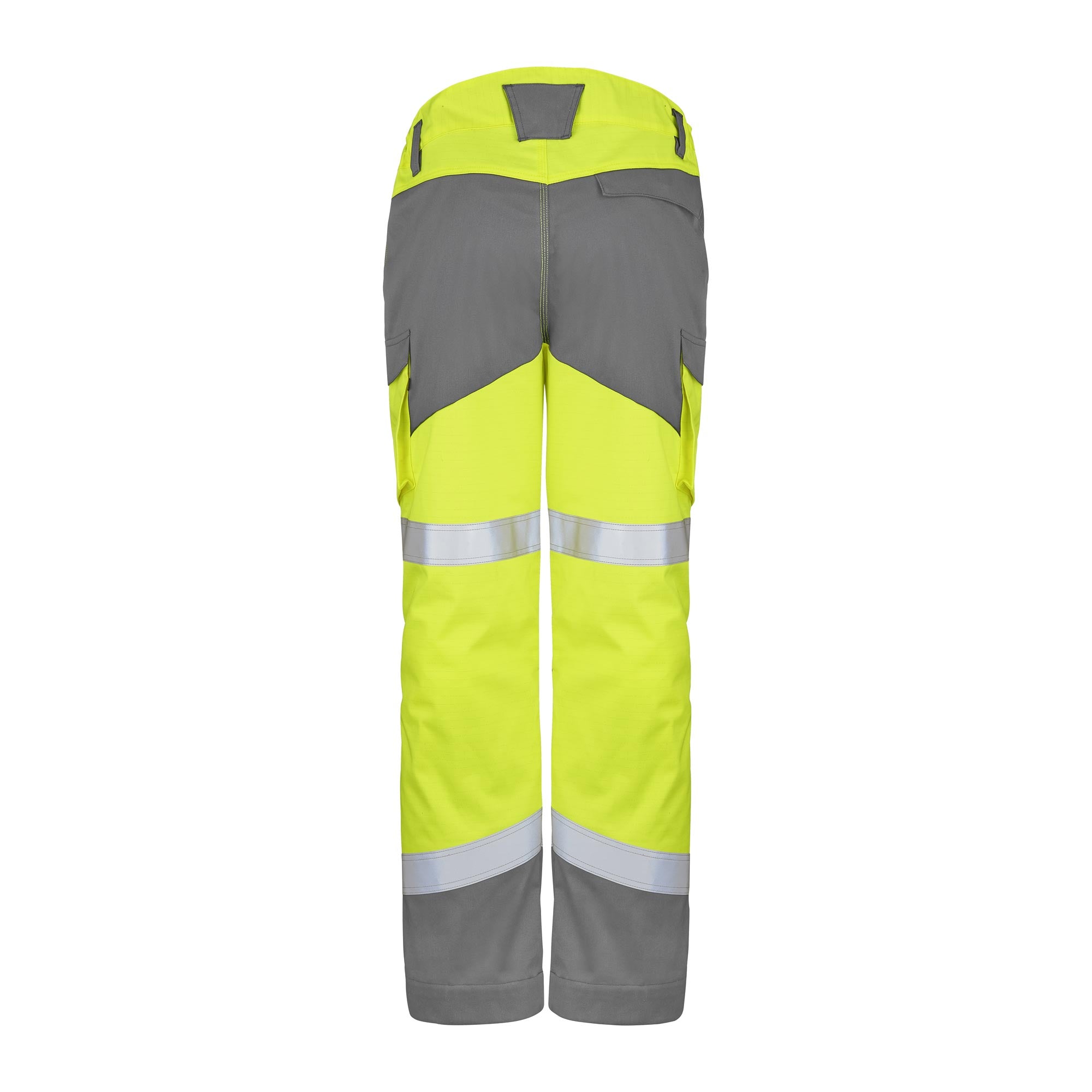 Pantalon LINZOR Jaune Fluo / Gris Acier Multirisques de la marque Cepovett Safety - Photo dos