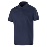 Polo MAILLE BIO EQUITABLE Bleu Marine Artisan BTP de la marque Cepovett Safety - Photo 3/4