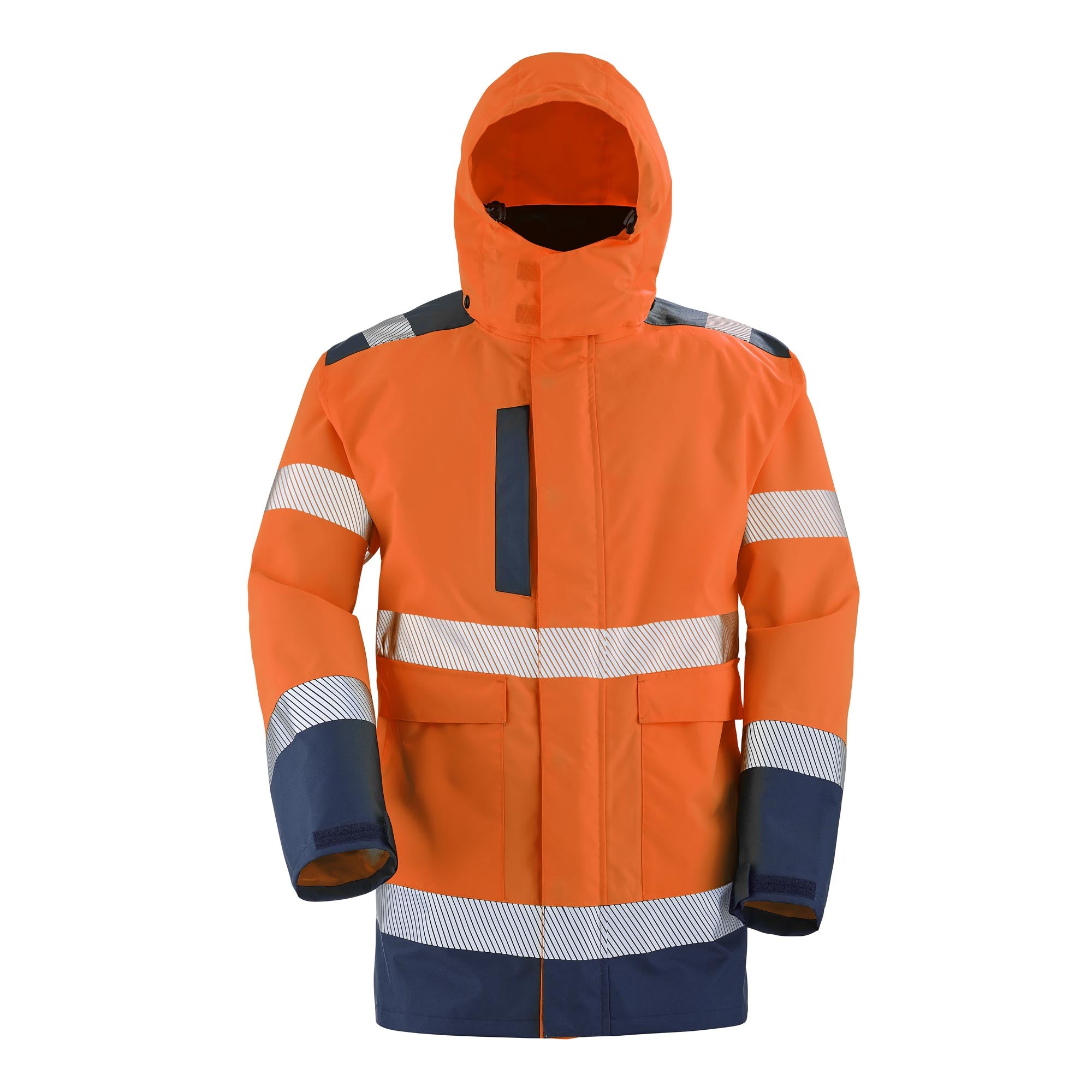 Parka MATRA XP Jaune Fluo / Bleu Marine Haute Visibilité de la marque Cepovett Safety - Photo 3/4