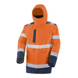 Parka MATRA XP Jaune Fluo / Bleu Marine Haute Visibilité de la marque Cepovett Safety - Photo 3/4