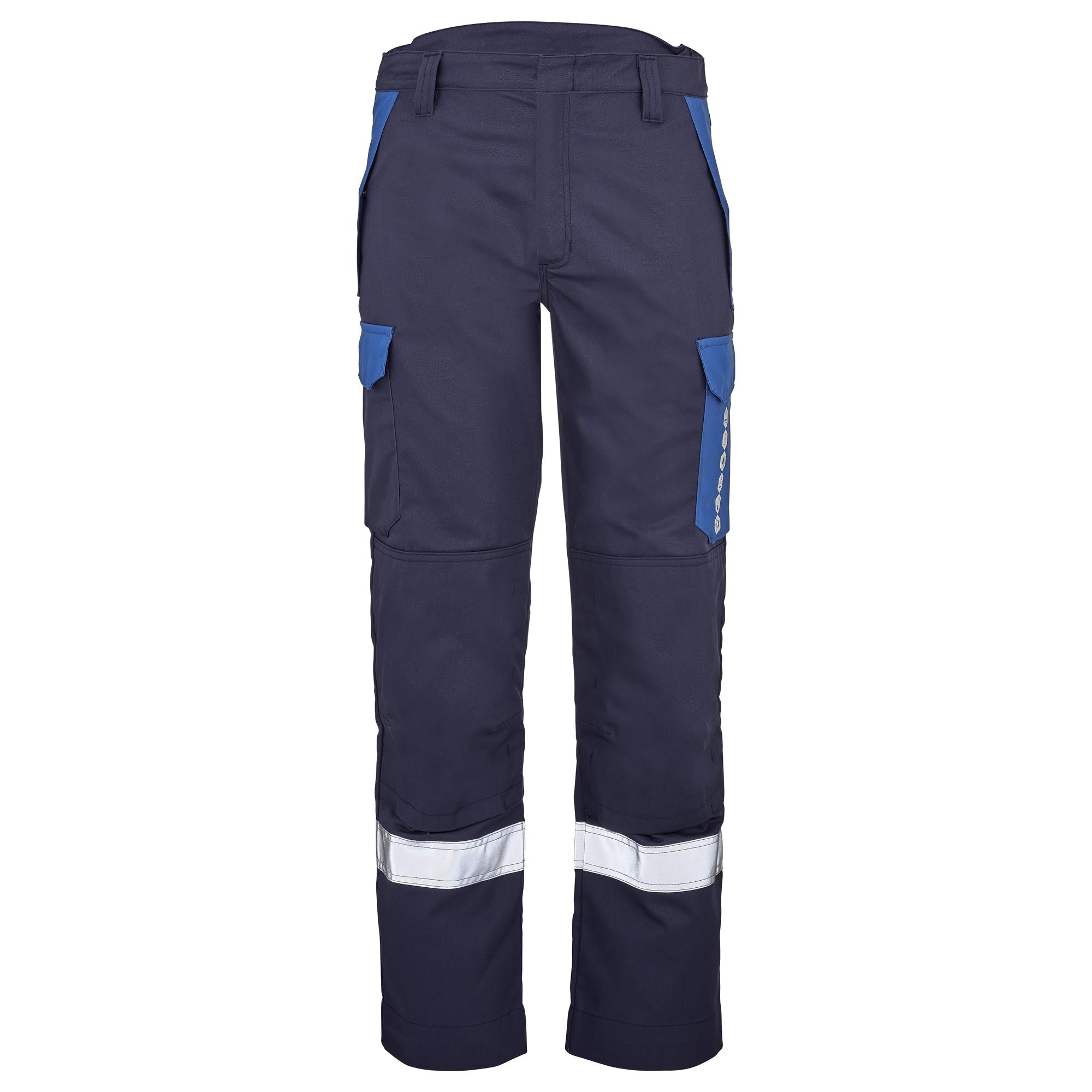 Pantalon OLCA Bleu Marine / Bleu Bugatti Multirisques de la marque Cepovett Safety - Photo 3/4