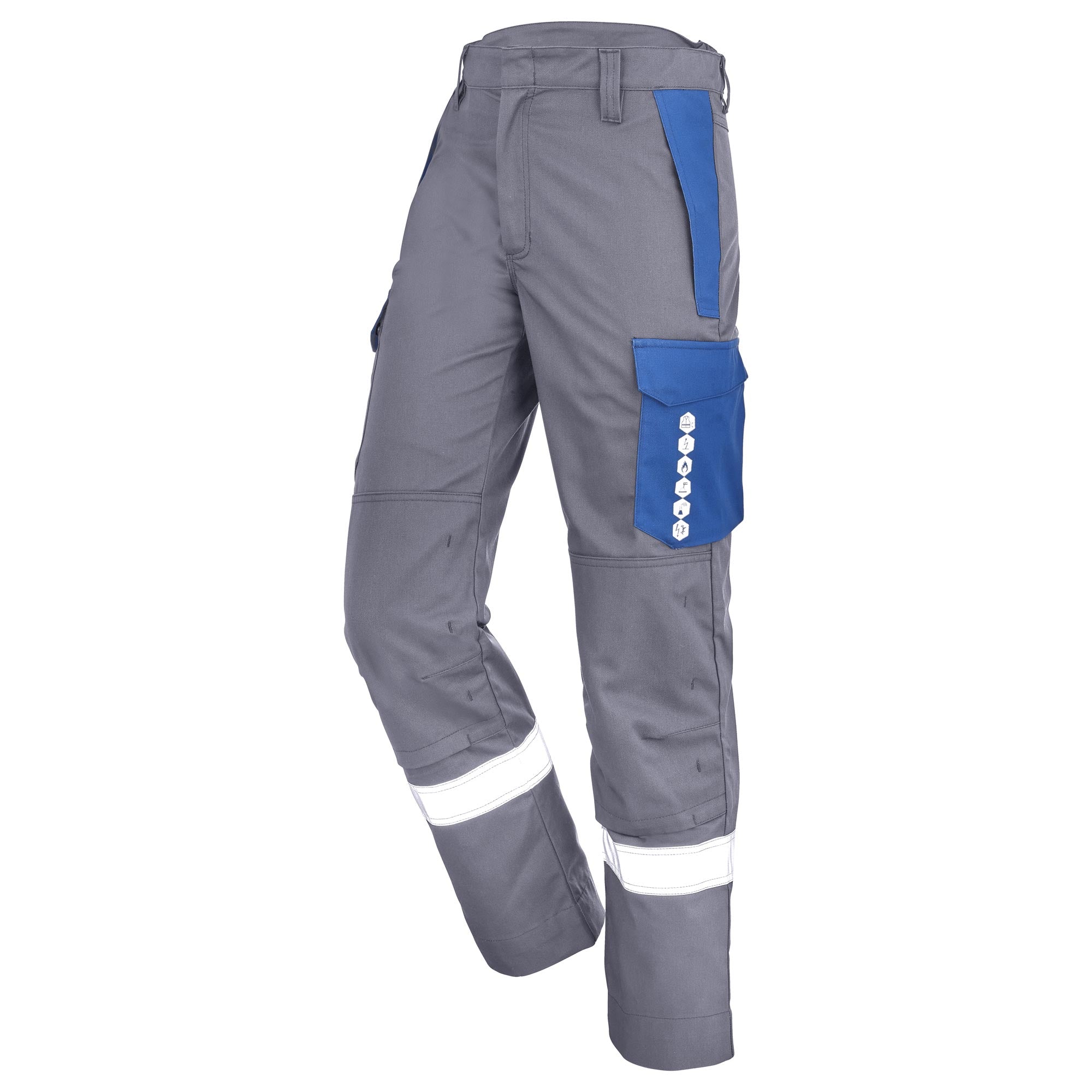Pantalon OLCA Bleu Marine / Bleu Bugatti Multirisques de la marque Cepovett Safety - Photo 3/4