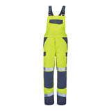 Cotte à bretelles ONAS Jaune Fluo / Bleu Marine Multirisques de la marque Cepovett Safety - Photo 3/4