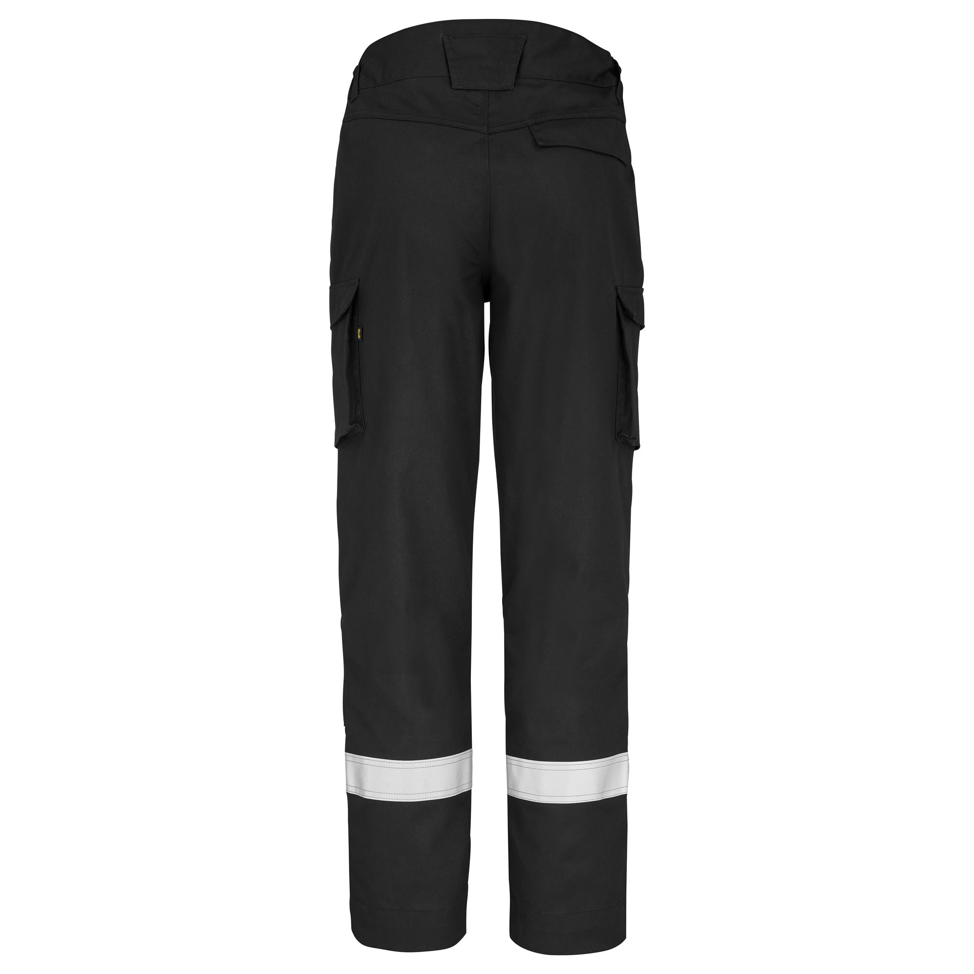 Pantalon poches genoux OPOLA Noir Multirisques de la marque Cepovett Safety - Photo dos