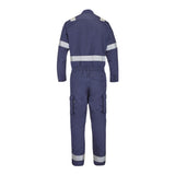 Combinaison 2 zip OUKA Bleu Marine Multirisques de la marque Cepovett Safety - Photo 3/4