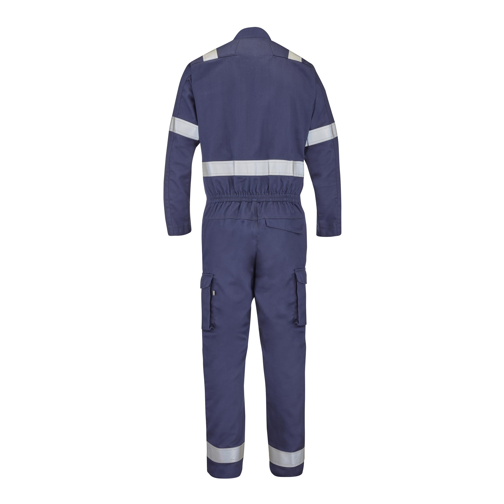 Combinaison 2 zip OUKA Bleu Marine Multirisques de la marque Cepovett Safety - Photo 3/4