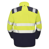 Softshell OURAL Jaune Fluo / Bleu Marine Haute Visibilité de la marque Cepovett Safety - Photo 3/4