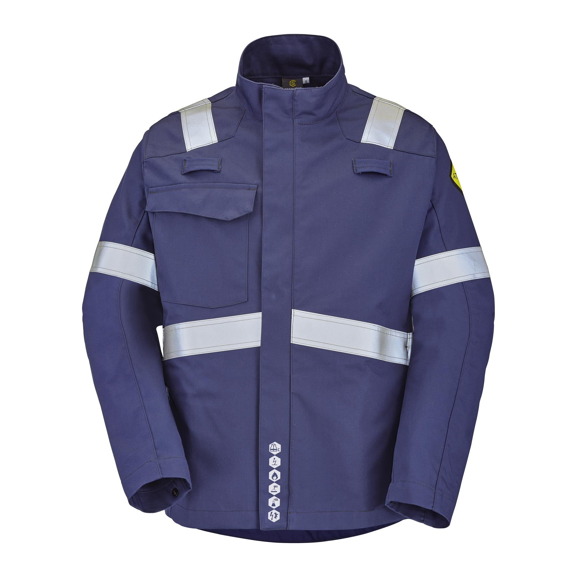 Blouson OVERO Bleu Marine Multirisques de la marque Cepovett Safety - Photo 3/4