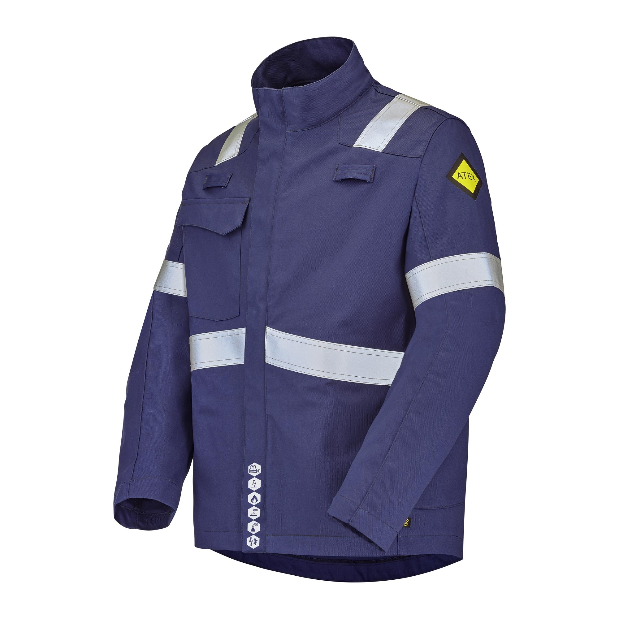 Blouson OVERO Bleu Marine Multirisques de la marque Cepovett Safety - Photo 3/4