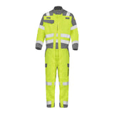Combinaison 2 zip PANIRI Jaune Fluo / Bleu Marine Multirisques de la marque Cepovett Safety - Photo 3/4